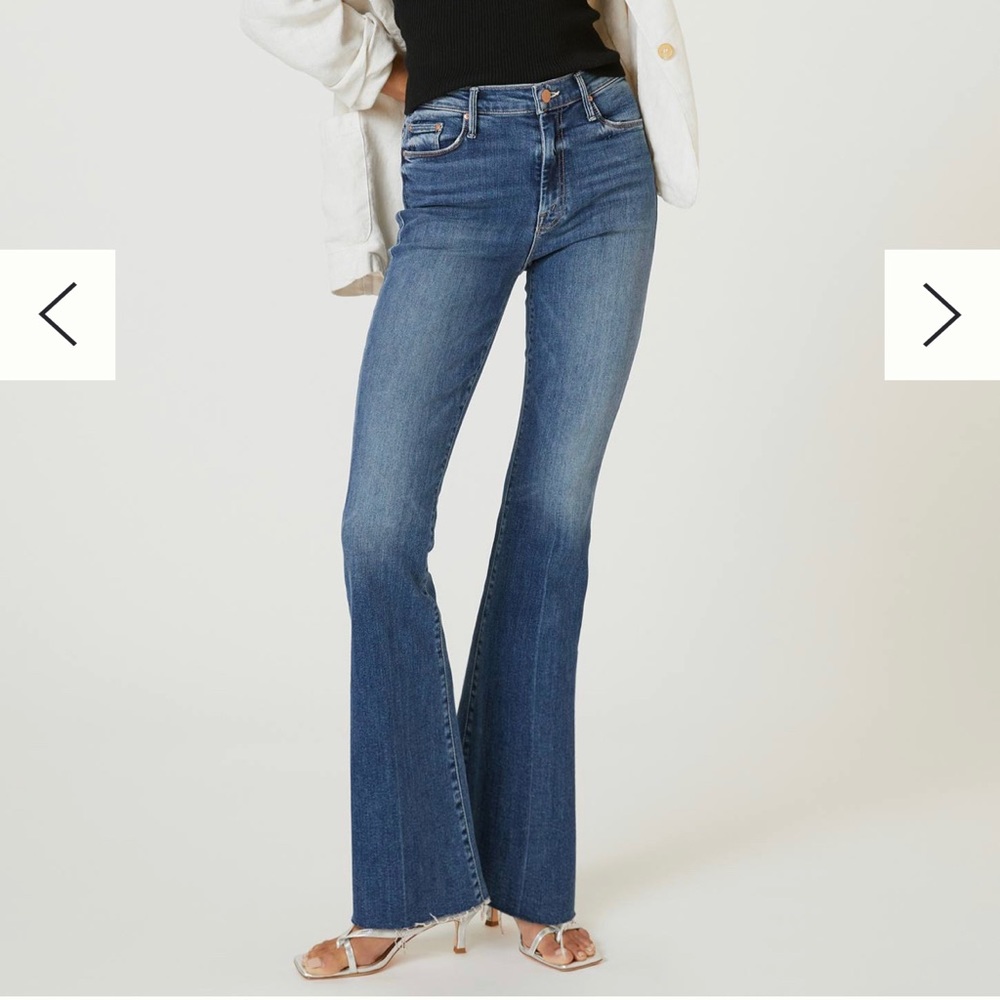 mother denim brand new “weekender” jeans